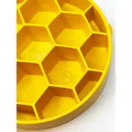 Honeycomb Design Slow Feeder Bowl